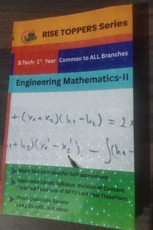 B.Tech 1st Year Common To All Branches - Mathematics II