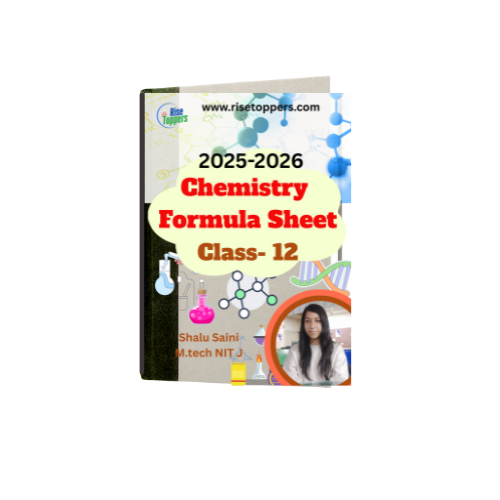 Class 12 Chemistry Formula Sheet / Printed Book